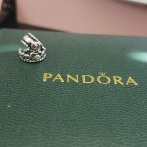 Princess tiara Pandora charm